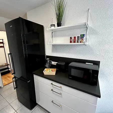 Ohpardon! - Monteurwohnung Im 1 Og, Einzelbetten, Garten Daire *