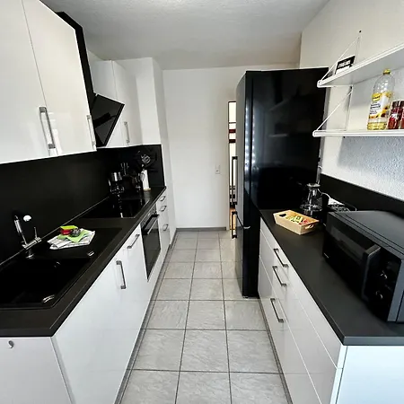 Ohpardon! - Monteurwohnung Im 1 Og, Einzelbetten, Garten Daire